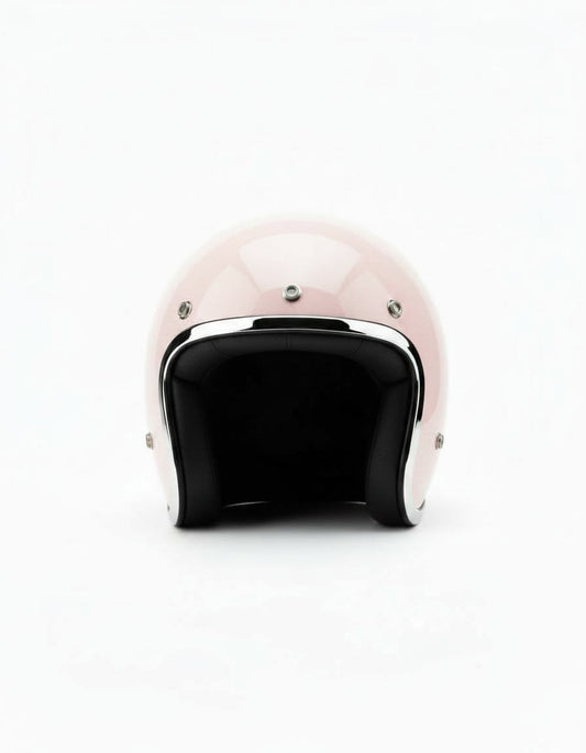 Retro 3/4 Helmet - Pink