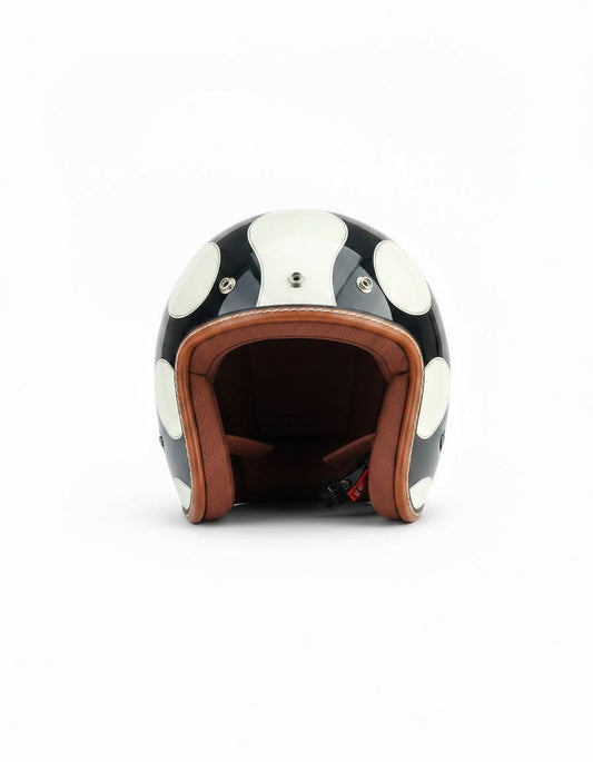 Retro 3/4 Helmet - Burnout