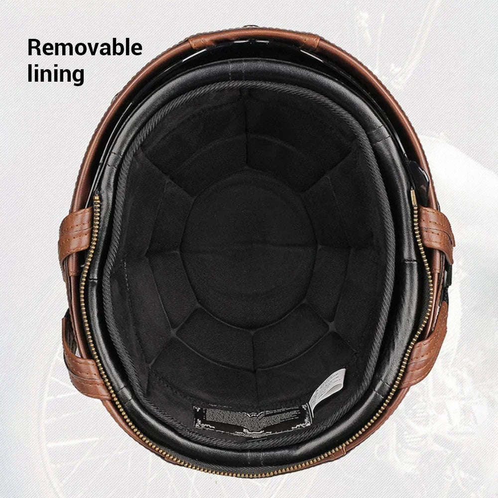 Retro Nomad Helmet - Brown