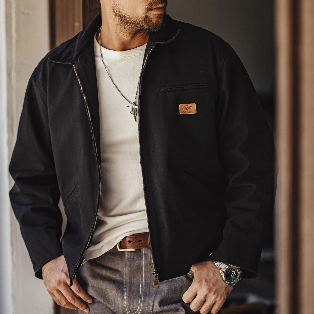 Vintage J001 Detroit Heavyweight Canvas Work Jacket Men