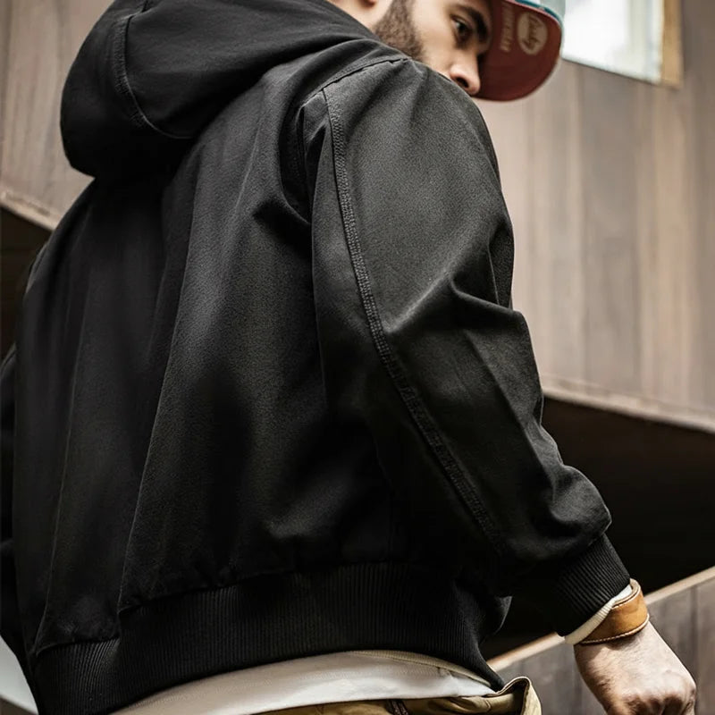 Vintage J130 Heavyweight Hooded Canvas Jacket Men