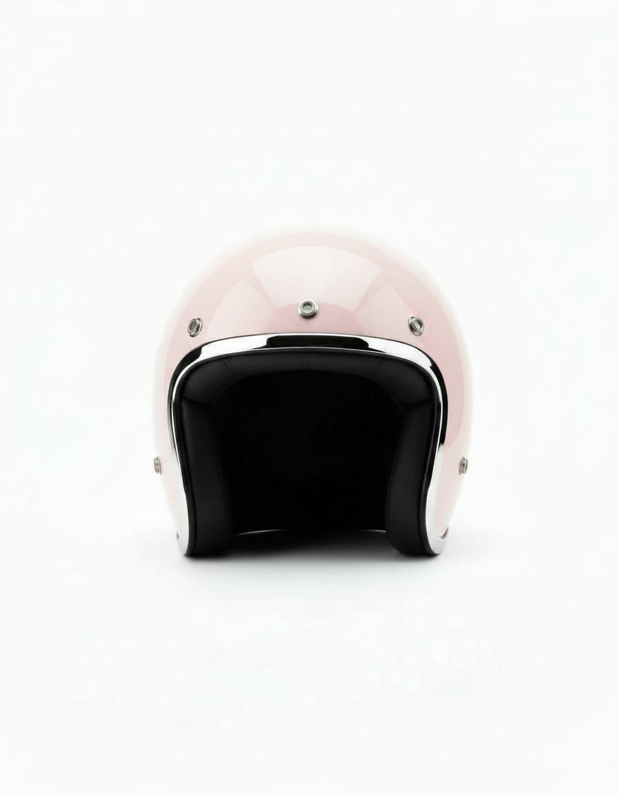 Retro 3/4 Helmet - Pink