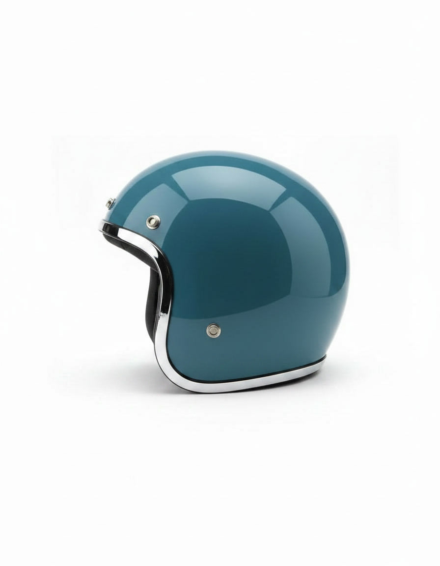 Retro 3/4 Helmet - Prussian