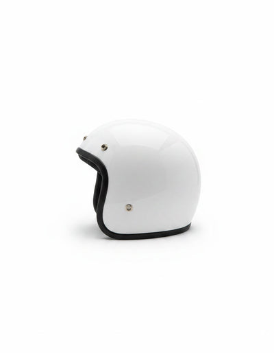 Retro 3/4 Helmet - White