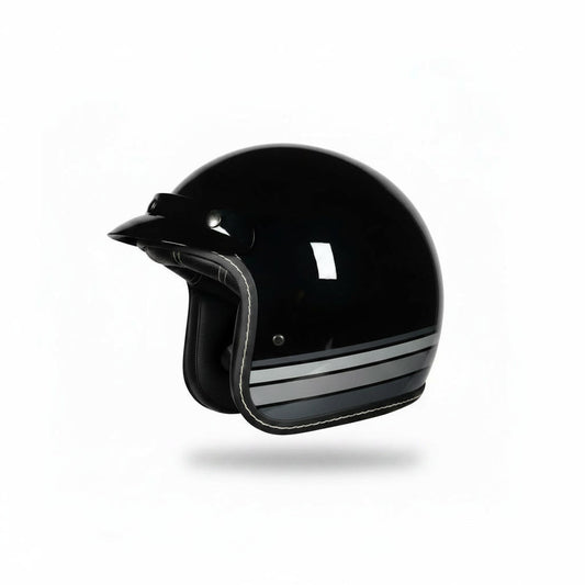 Retro 3/4 Helmet - Drag