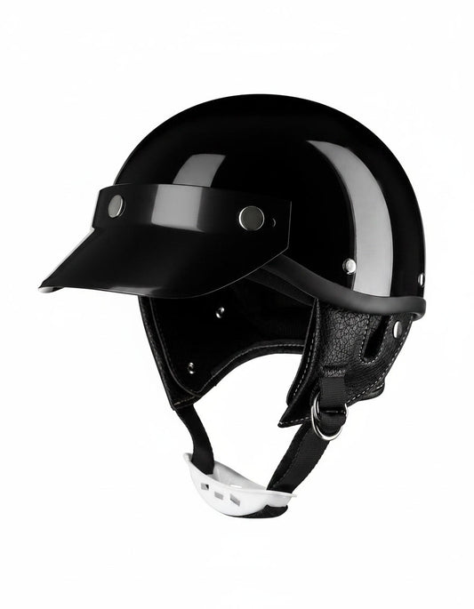 Retro Helmet Half - Black