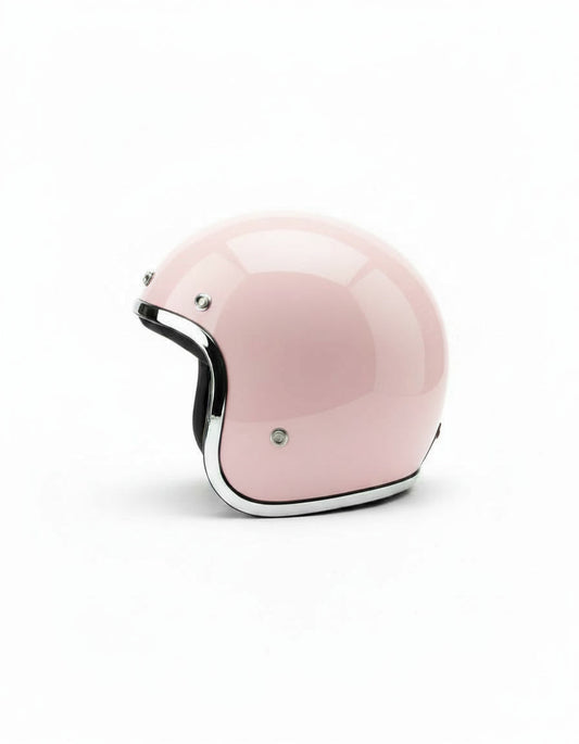 Retro 3/4 Helmet - Pink