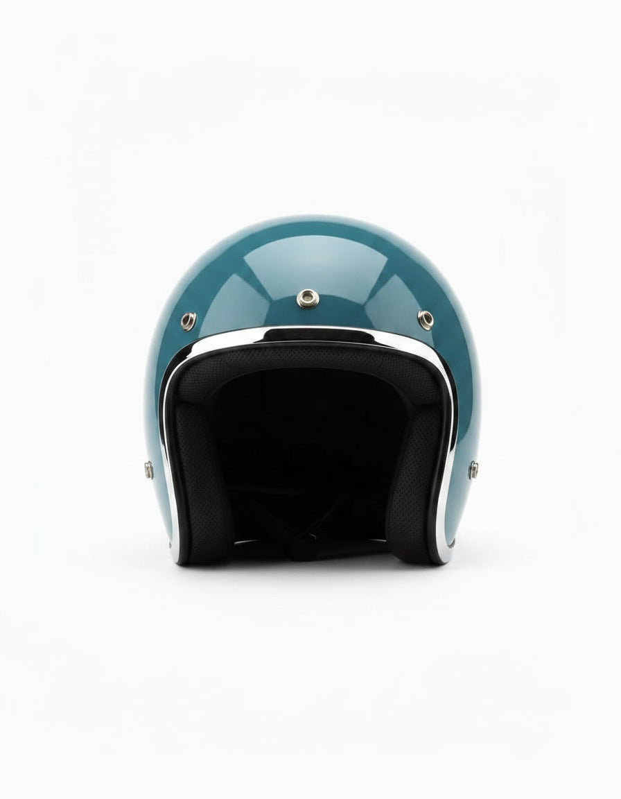 Retro 3/4 Helmet - Prussian