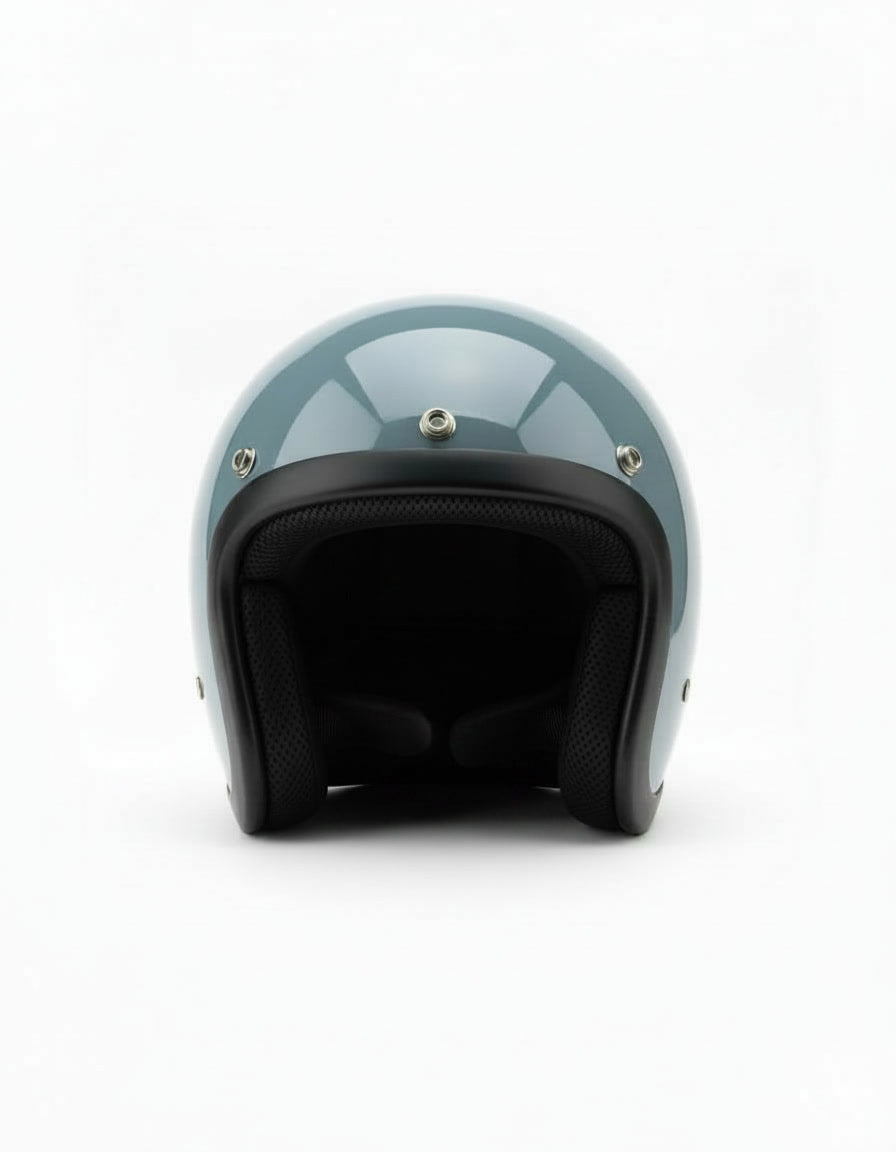 Retro 3/4Helmet - Slate Blue