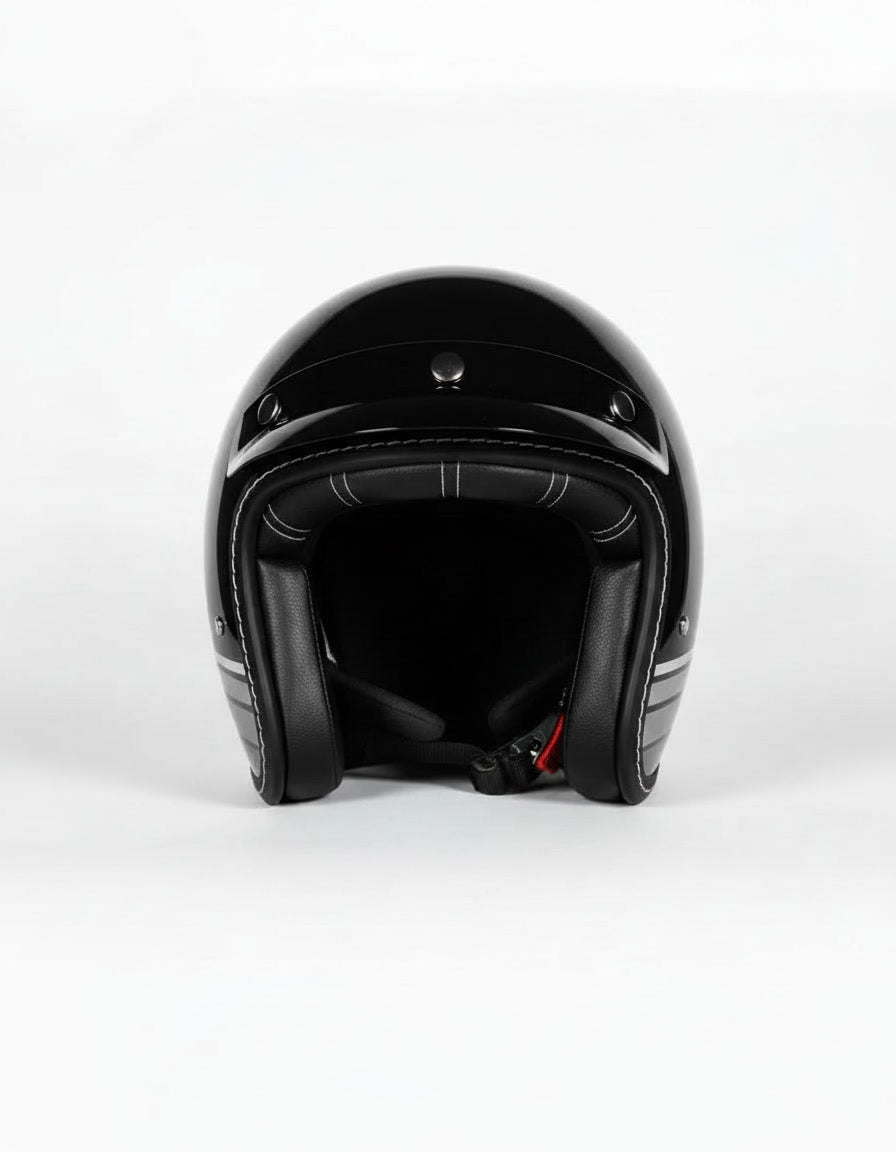 Retro 3/4 Helmet - Drag